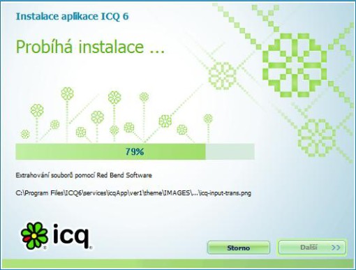 4.krok instalace Icq